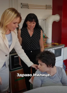 DRŽAVA MORA BITI OSLONAC ONIMA KOJIMA JE NAJPOTREBNIJE! Ministarka Stamenkovski u poseti porodici Ranđelović: Milica (25) se bori sa cerebralnom paralizom!