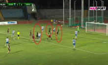 Pogledajte spornu situaciju iz koje je Karlovac zabio gol, a igrače Hrvaca bacila u očaj