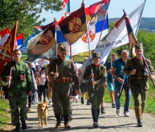 TREĆI MARŠ DO MAČKOVOG KAMENA Povodom 112. godišnjice slavne bitke iz Velikog rata