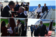 VUČIĆ SVEČANO DOČEKAO PREDSEDNIKA UZBEKISTANA: Prva zvanična poseta potvrda sve snažnijih veza, međusobnog poštovanja i želje za još bližom saradnjom (FOTO)