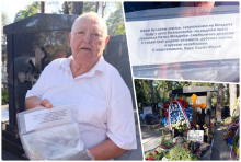 DIRLJIVA SCENA JUTRO NAKON SAHRANE GENERALA MLADIĆA! Đorđo Marić doneo grumen zemlje sa brda Mladića: Doneo sam mu deo otadžbine na grob (FOTO)