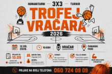 Vračar igra za Jovanu! 10. humanitarni turnir u basketu okuplja ljude velikog srca, sva sredstva idu teško povređenoj sugrađanki