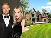 England cricket legend Andrew Flintoff puts stunning Cheshire mansion on the market for £6.75million - complete with its own cinema, swimming pool and games room - four years after his Top Gear car crash