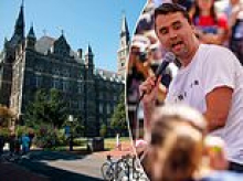 Prestigious university students are slammed for 'planning' Charlie Kirk lookalike competition on anniversary of his assassination