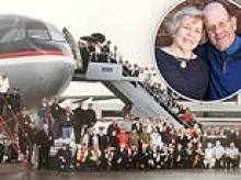 Nick and Diane met stranded in Newfoundland on 9/11 and fell instantly in love... 25 happy years later they tell the life-affirming full story (including moment a blushing flight attendant caught them canoodling!)