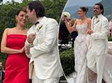 Glamorous mom walked down aisle with doting restaurateur son at his lavish Lake Como wedding... months later, she bled out on his apartment floor as he clenched the murder weapon, police say