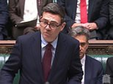 Andy Burnham says he won't cut 'social security' to boost defence as he refuses to give timetable for spending 3% of GDP on military