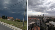 Pogledajte kartu: 'Ubojica ljeta' je tu, u Rijeci kiša i grmljavina, nevrijeme zahvatilo i Zagreb