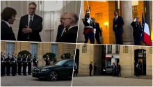 VUČIĆ NA SVEČANOJ VEČERI KOD MAKRONA! Predsednik poslao moćnu poruku iz Francuske: 