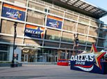 GOP convention chaos as attendees complain of hours-long lines and crowded buses in sweltering Texas heat