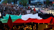 VIDEO Tisuće prosvjedovale u Ljubljani zbog Izraela: 'Ne genocidnom veleposlanstvu!'