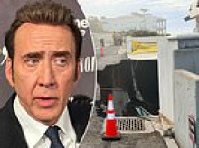 Nicolas Cage sinkhole drama spirals as neighbors are forced from homes… but there's no sign of Oscar winner