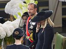 The most emotional moments at Harald V's funeral - from King Frederik of Denmark's tears and Princess Anne's moving gesture to widowed Queen Sonja