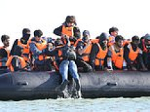 Home Office data shows fall in small boat migrant numbers partly due to Channel weather conditions
