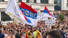 Studenti idu protiv Vučića. U Novom Sadu počeli kampanju skupom  'Studenti pobjeđuju'