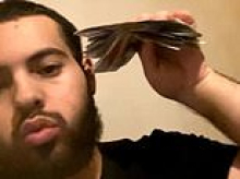 Moment Zombie knife importer laughs and clutches huge wad of cash after selling weapons to schoolchildren online