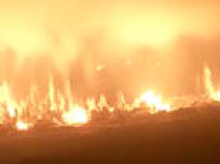 Moment skies above Lebanon light up after Israel blows up key Hezbollah tunnels - sparking 4.1-magnitude tremor