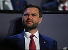 JD Vance's passionate speech is interrupted by heckler waving foreign flags at Republican midterm convention... but vice president's stinging comeback sends the crowd wild