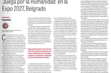 O EXPO 2027 pišu nacionalne novine u Panami: 