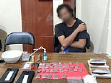 Australian man arrested in Bali allegedly with large amount of cannabis and drug paraphernalia after local tip off about a 'dealer' in the area