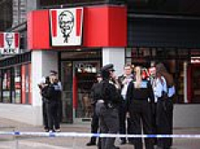 Police arrest eighth person on suspicion of attempted murder after KFC 'machete fight' in Bromley left four with stab wounds