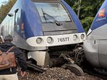 Train carrying 180 passengers derails in France: At least 44 people are injured, one critically, after carriages overturn