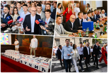 POTREBNA NAM JE UJEDINJENA SRBIJA, ODGOVORNOST PREMA OTADŽBINI I NARODU! Naprednjaci predali rekordnih 224.557 potpisa RIK-u, Vučević se zahvalio građanima