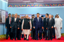 Brics na vrhu v New Delhiju kljub razhajanjem sprejel enotno izjavo o vojni na Bližnjem vzhodu
