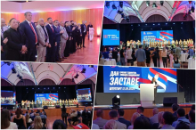 DIJASPORA PROSLAVILA DAN SRPSKOG JEDINSTVA, SLOBODE I NACIONALNE ZASTAVE: Srbija će biti oslonac Srbima ma gde živeli! (FOTO, VIDEO)