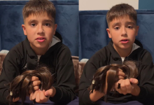 JEDAN MALI LAV I JEDAN VELIKI GEST ZA JANU! Dečak skratio dugu kosu, pa je isekao da pomogne bolesnoj devojčici: Njegov potez raznežio celu Srbiju! (VIDEO)