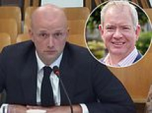TOM HARRIS: Flynn was like a dying guppy gasping for air... he's not across his brief - and (God help us) he wants to be First Minister!