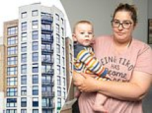 Families in 'unsellable' flats face financial ruin: Residents are washing in buckets at block that's had no gas or hot water for six months - and estate agents warn the value of their properties is 'next to nothing'