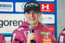 Maja Kovačič v Švici dvakrat na zmagovalnem odru