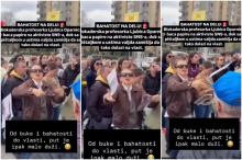 SKANDALOZAN SNIMAK DIVLJAŠTVA NA ULICI! Blokaderska profesorka drsko napala aktiviste SNS: Baca papire i duva u pištaljku, misli da se tako dolazi na VLAST!