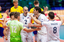 Slovenci upravičili vlogo favorita in Švedski niso prepustili niti niza