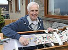 Meet the man who painstakingly recreated the Bayeux Tapestry on his commute to work (having started in the 1980s)