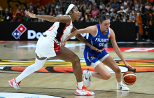 Finale svetovnega prvenstva košarkaric: ZDA - Francija 43:45 (polčas)