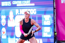 Polona Hercog v Tivoliju morala priznati premoč 14 let mlajši Čehinji