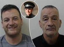 Jailed for 17 years each, father and son who dragged terrified PC along road in speeding car