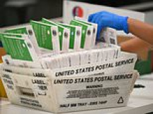 Trump LOSES mail-in ballot crackdown fight as Supreme Court rejects his eleventh-hour plea with weeks to midterm elections