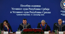 VLADAN PETROV: Zajednička sednica ustavnih sudova Srbije i Republike Srpske je istorijski događaj