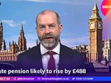 Cabinet minister refuses four times to rule out poorest pensioners being dragged into income tax - as 'triple lock' is set to see payments rise 3.9% in April
