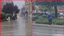 JAKO NEVREME SE SRUČILO NA OVAJ SRPSKI GRAD: Ulice se pretvorile u jezera, nadležni upozorili građane (VIDEO)