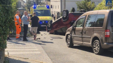 FOTO Sudarila su se dva auta na sjeveru Zagreba, stigla i Hitna