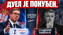 ZAŠTO JE SRDANOVIĆ ODBIO DUEL? Studentska lista najveća prevara u istoriji Srbije