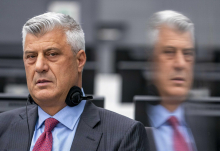 Nekdanji predsednik Kosova Hashim Thaci zaradi vojnih zločinov obsojen na 25 let zapora