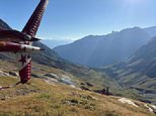 Three dead as plane crashes in Swiss Alps