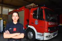 OD KIK-BOKSERKE DO HEROINE KIKINDE! Branislava (25) je PRVA ŽENA vatrogasac u svom gradu: Radi sa 48 muškaraca i sprema se za teren! (FOTO)
