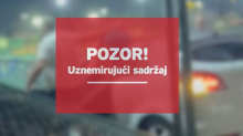 VIDEO Autom 'proletio' kroz ogradu nogometnog kluba u Zagrebu:   'Dečki su igrali tekmu'