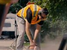 Canadian mayoral candidate under fire for sharing video of him fixing pothole in front of woman's home